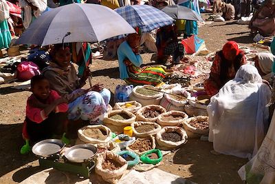 Marché d'Axoum - Ethiopie