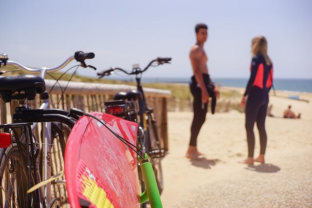 Voyage La Vélodyssée d'Arcachon à Biarritz à vélo