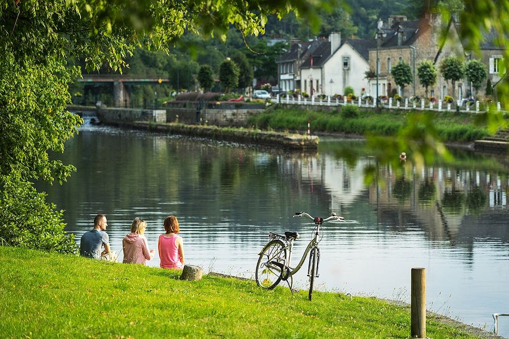 Voyage En famille à vélo sur le canal de Nantes à Brest 3