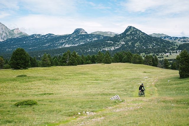 Voyage Le Vercors des 4 montagnes en VTT