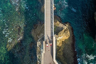 © La Vélodyssée / Drone Win Air - Aurélie Stapf - La Vélodyssée - Biarritz - France La Vélodyssée - Biarritz - France