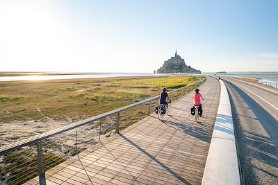 A vélo de Rennes au Mont-Saint-Michel