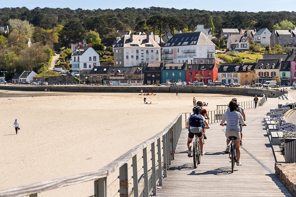 Voyage De Quimper à la côte sud du Finistère à vélo