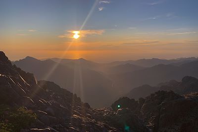 Depuis le Capu e a Ghiarghole - GR20 Nord - Corse 