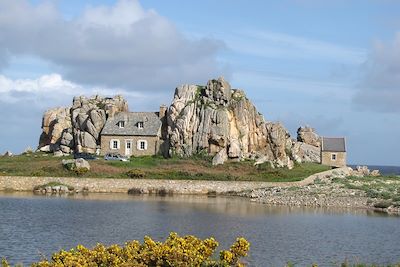 Pointe du Château - Côte de granit rose - Bretagne - France