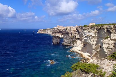 © Alix Cazenave - Falaises de Bonifacio - Corse - France Falaises de Bonifacio - Corse - France