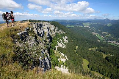 Vue sur le Morond - Doubs - France