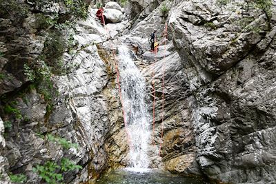Canyoning de la Richiusa à Bocognano - Corse - France