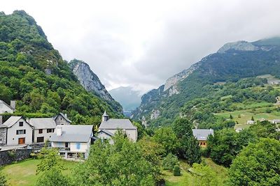 Village de Borce - Vallée d'Aspe - Pyrénées-Atlantiques - France