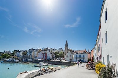 Voyage De la baie de Quiberon à Belle-Île-en-Mer à vélo 1