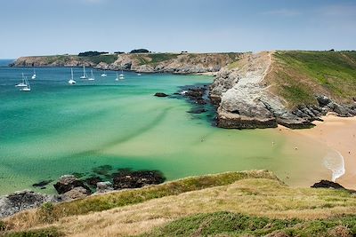 Voyage De la baie de Quiberon à Belle-Île-en-Mer à vélo 2