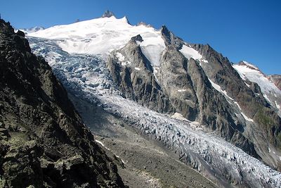 © SNappa - Vue de la Fenêtre d'Arpette - Glacier de Trient - France Vue de la Fenêtre d'Arpette - Glacier de Trient - France