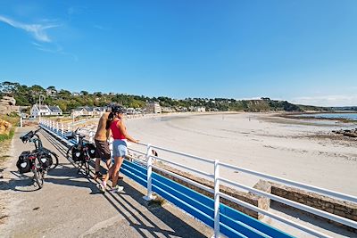 Trebeurden - La Velomaritime - Eurovelo 4 - Côtes-d'Armor - Bretagne - France