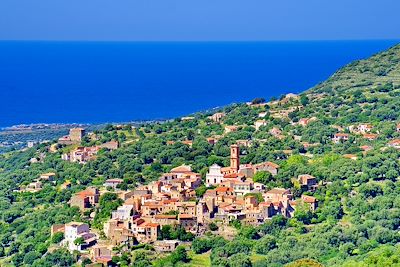 © Pascal Poggi - Village de Balagne - Corse - France Village de Balagne - Corse - France