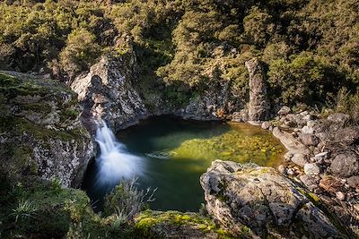© Jon Ingall / Adobestock - Piscine naturelle, vallée du Fango, Corse Piscine naturelle, vallée du Fango, Corse