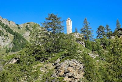 Ancien village du Malrif - Queyras - Hautes-Alpes - France