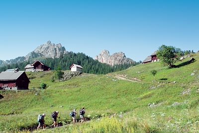 © Anne Gentil - Nevache - Vallee de la Clarée - Alpes du Sud - France Nevache - Vallee de la Clarée - Alpes du Sud - France