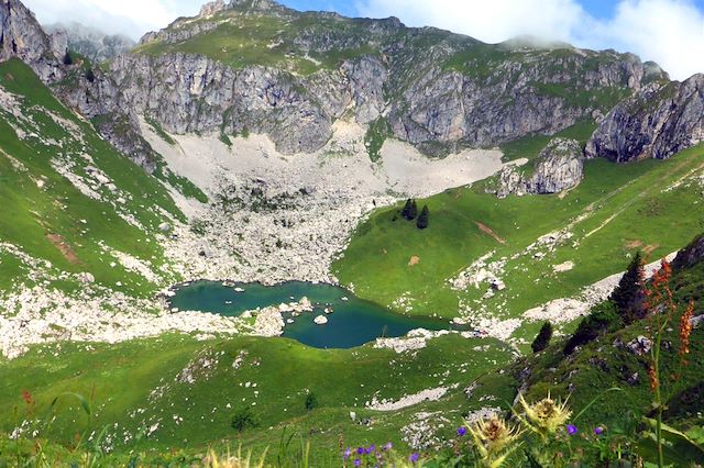 Trek : Du Léman au Mont-Blanc (GTA étape 1) Voyage Du Léman au Mont-Blanc (GTA étape 1)