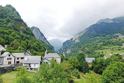 Village de Borce - Vallée d'Aspe - Pyrénées-Atlantiques - France