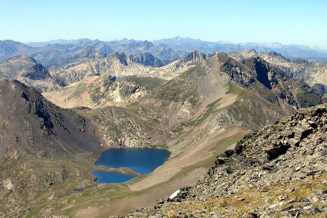 Voyage GR10 Mérens les Vals - Vernet les Bains (étape 7)