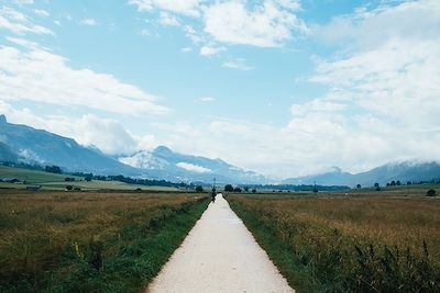 Gravel dans le Vercors - France