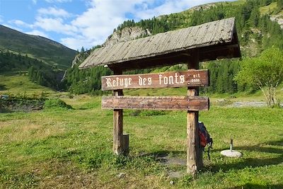 Fonts de Cervieres au Roux - Parc Naturel Régional du Queyras - France