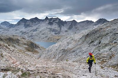 Randonnée dans le massif de Belledonne - Isère - France