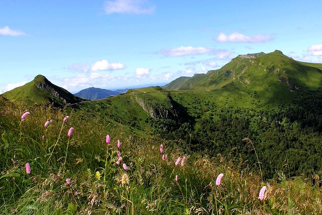 Voyage Traversée du Massif du Cantal en bivouac