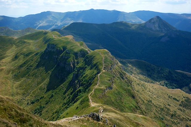 Voyage Traversée du Massif du Cantal en bivouac