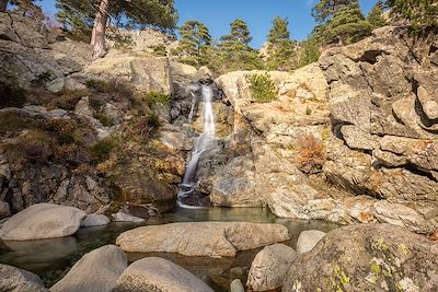 Cascade des Anglais  Corse