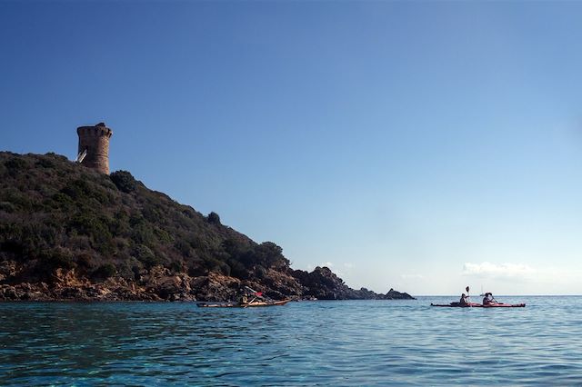 Kayak et canoë France Corse