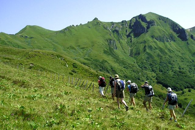 Randonnée France Massif Central
