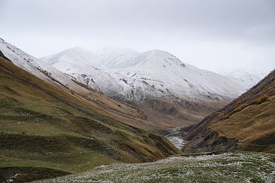 Randonnée dans les environs d'Ushguli en Svanétie - Géorgie