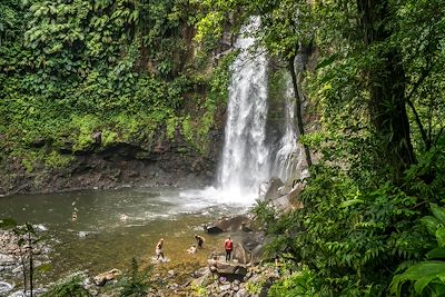 © Peter Schickert / Alamy / Hemis - Chutes du Carbet - Guadeloupe Chutes du Carbet - Guadeloupe