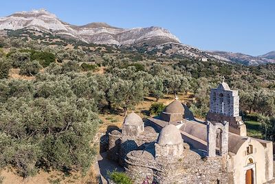 Eglise - Naxos - Îles Cyclades - Grèce