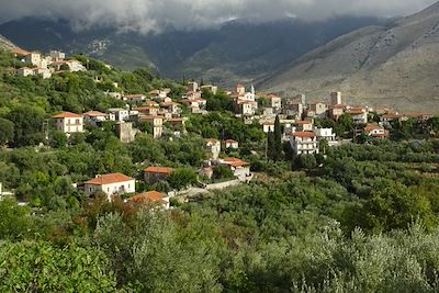 Village de Nomitsis - Péloponnèse - Grèce - Europe
