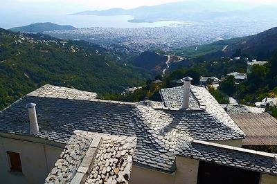 Volos vue de Makrinitsa - Pélion - Grèce