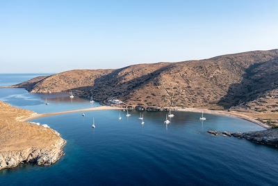 Plage - Ile de Kithnos - Cyclades - Grèce
