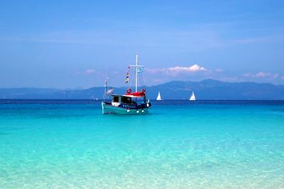 Bateau - Antipaxos - Grèce