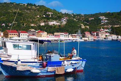 Pêcheur - Paxos - Gaios - Grèce