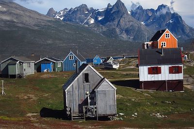 © Tasermiut - Village de Gorrosari - Groenland Village de Gorrosari - Groenland