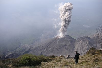 © Emmanuel Delstanche - Volcan Santa Maria - Guatemala Volcan Santa Maria - Guatemala