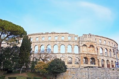 Amphithéâtre de Pula - Istrie - Croatie