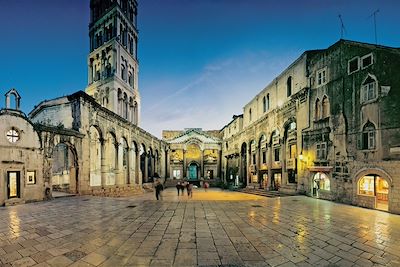 © Office de Tourisme Split Tourist Board - Palais de Dioclétien - Split - Croatie - Europe du sud - Europe Palais de Dioclétien - Split - Croatie - Europe du sud - Europe