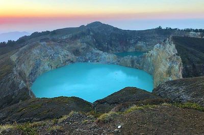 Lac - Volcan Kalimutu - Florès - Indonésie