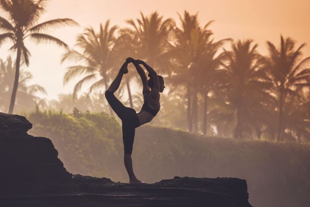 Séance de yoga - Bali - Indonésie