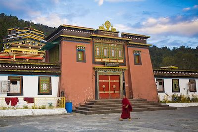 Entrée principale du monastère de Rumtek - Sikkim - Inde