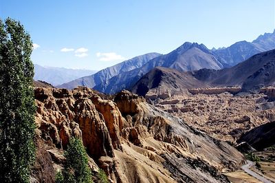 Roches près de Lamayuru - Ladakh - Inde