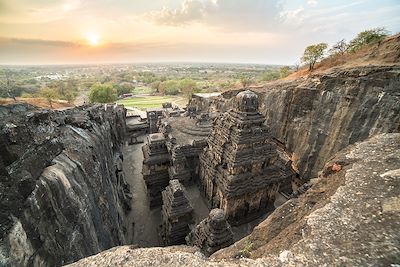 © Mazur Travel / AdobeStock - Kailas temple aux grottes Ellora Kailas temple aux grottes Ellora