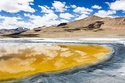 Lac salé Tso Kar - Ladakh - Inde